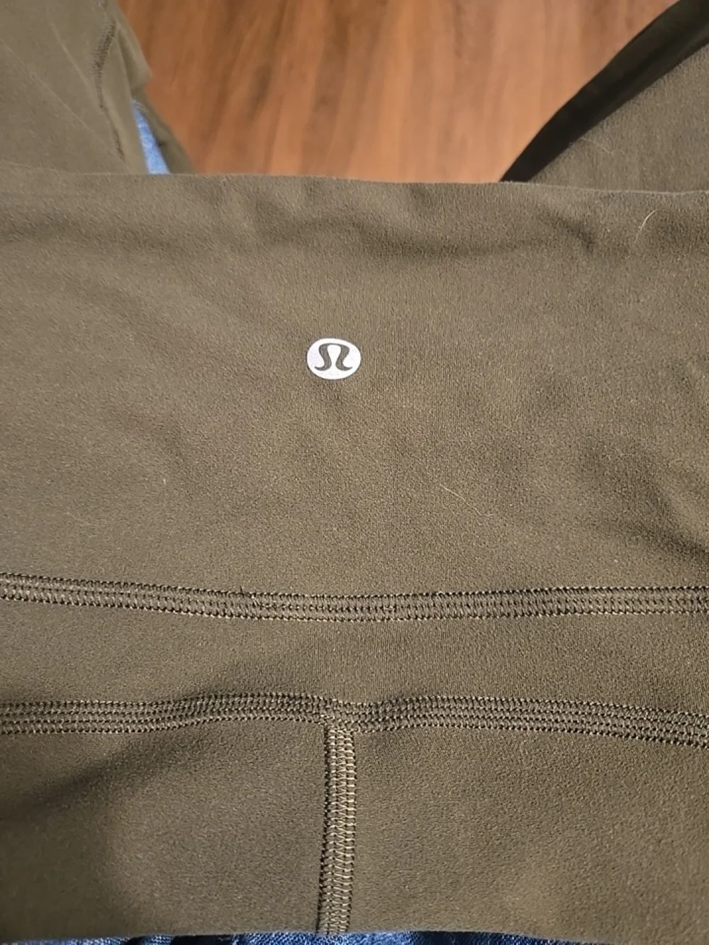 lululemon athletica Deep Olive Green High-Rise Leggings Size 16